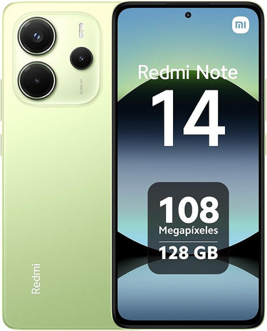 Xiaomi Redmi Note 14 - Smartphone de 8+128GB, Pantalla de 6.67